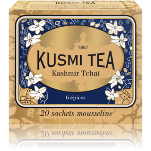 Kusmi Tea - Kashmir Tchaï - Boîte de 20 sachets - 44g 
