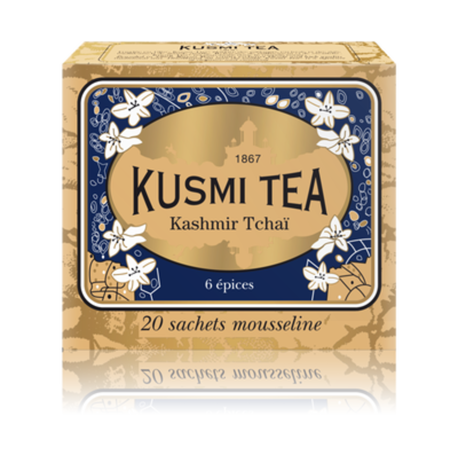Kusmi Tea - Kashmir Tchaï - Boîte de 20 sachets - 44g