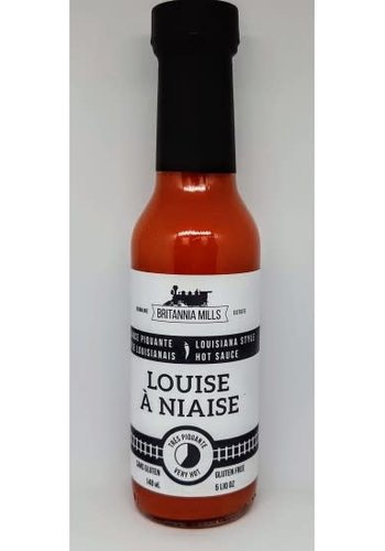 Sauce piquante Louise à niaise - Britannia Mills 148 ml 