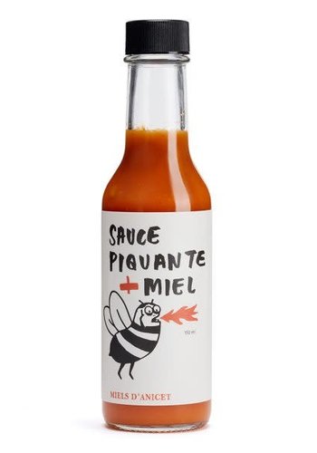 Miels d'Anicet - Hot Sauce  + Honey - 150 ml 