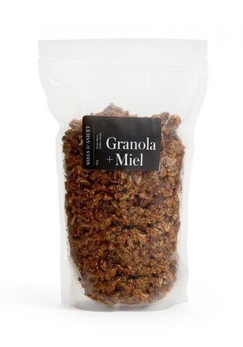 Miels d'Anicet - Granola + Honey - 500g 