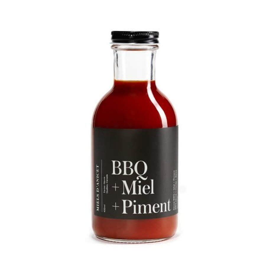 Sauce BBQ + Miel + Piment - Anicet 400ml
