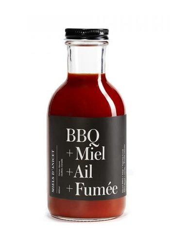 Sauce BBQ + Miel  + Ail + Fumée - Anicet  400ml 