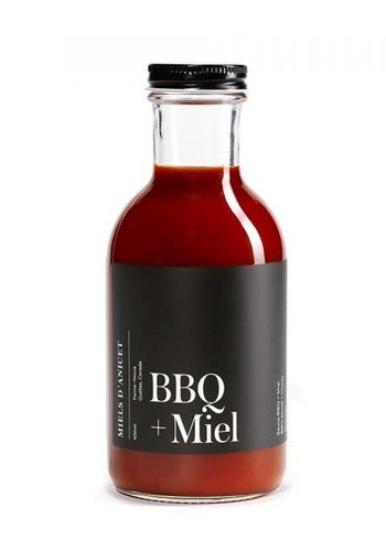Miels d'Anicet - Sauce BBQ + Miel  - 400ml 