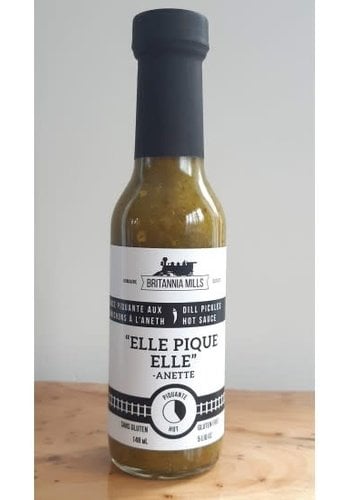 Sauce piquante à l'aneth Elle pique elle - Brtiannia Mills 148 ml 