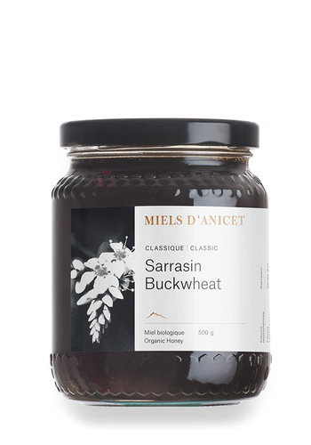 Miels d'Anicet - Miel de Sarrasin liquide (Classique) -  500g 