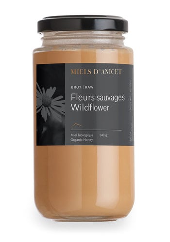 Miel à la fleurs sauvages (Miel Brut) - Miels d'Anicet 340 g 