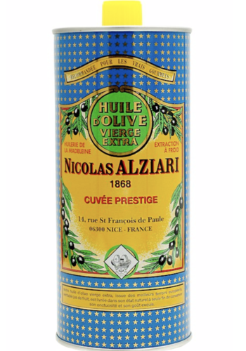 Huile d'olive (Cuvée Prestige - Bleu) - Nicolas Alziari 1 L 