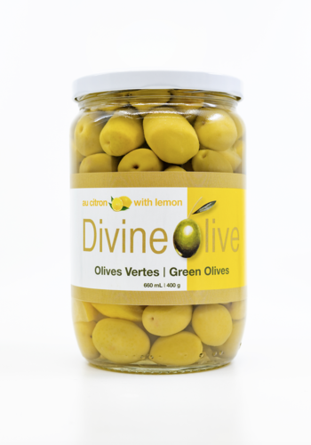 Olives au citron - Divine Olive  360g 