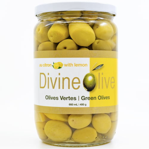Olives au citron - Divine Olive  360g 