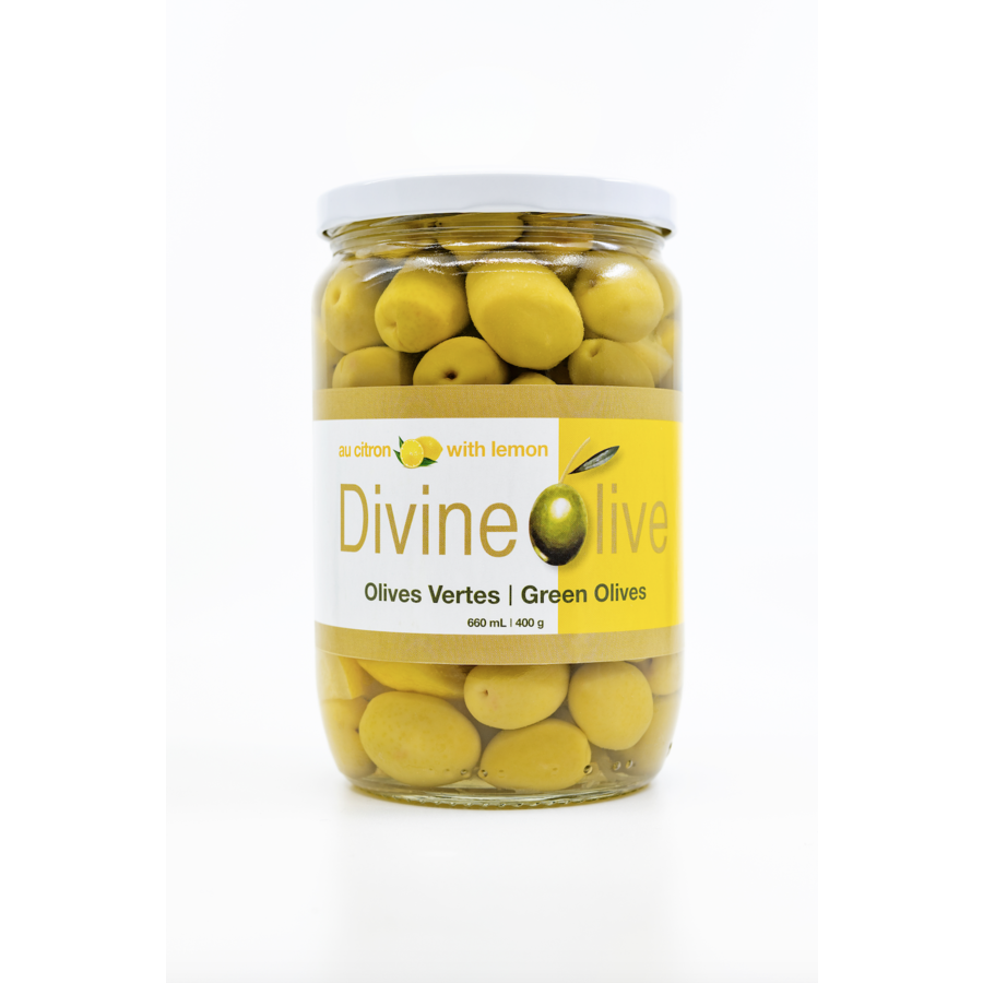 Olives au citron - Divine Olive - 400g