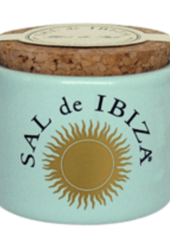 Fleur de Sel -  Pot en céramique  - Sal de Ibiza - 150g 