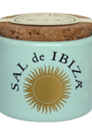 Fleur de Sel -  Pot en céramique  - Sal de Ibiza - 70g 