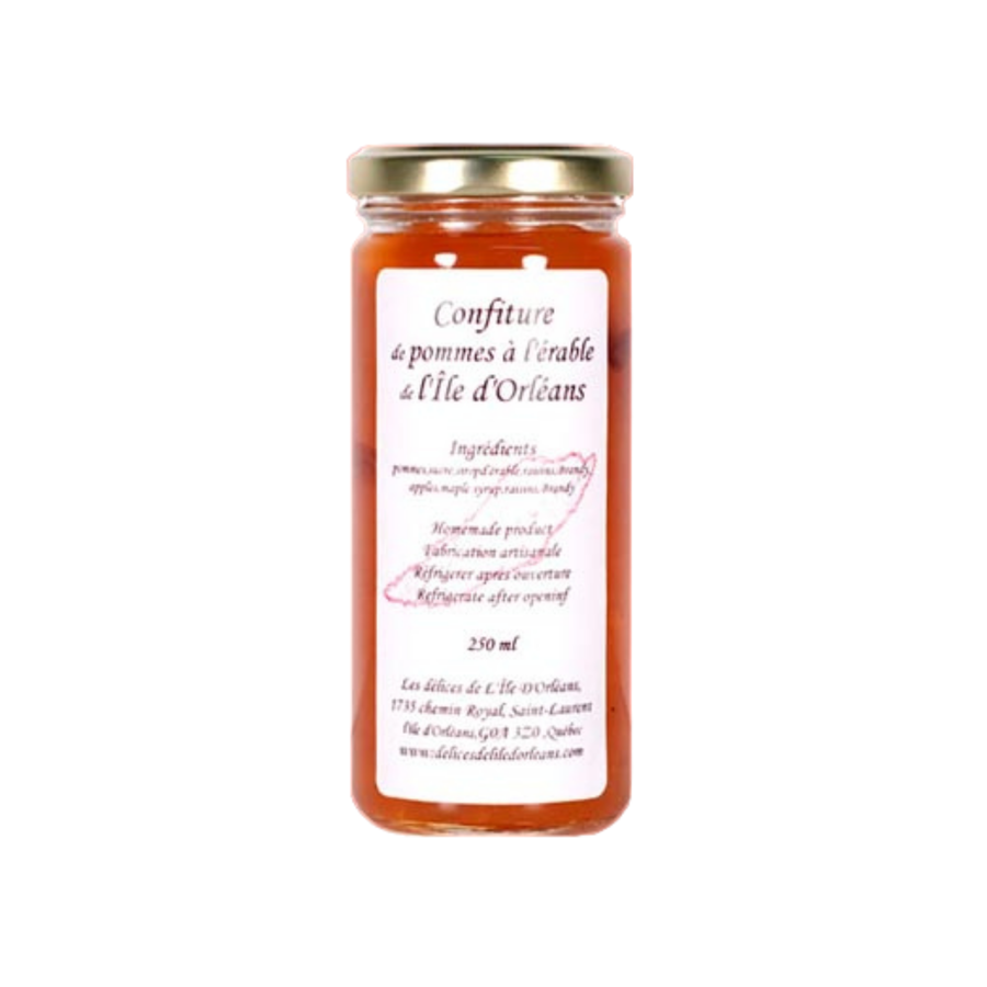 Maple apple jam - Les Délices de l'Île d'Orléans 250 ml