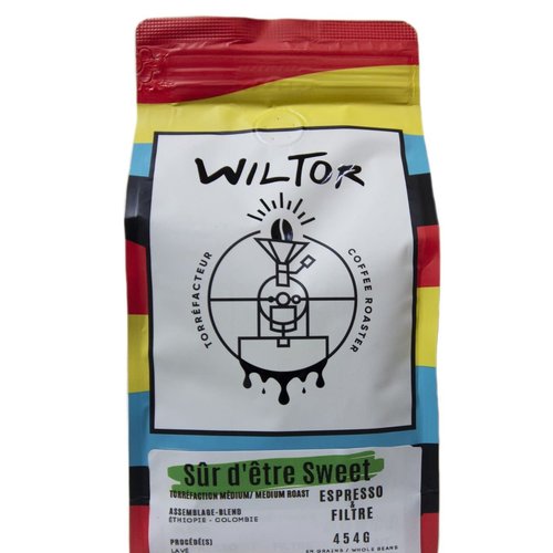 Torréfaction Le Sûr d'être Sweet - Wiltor café 454 g 