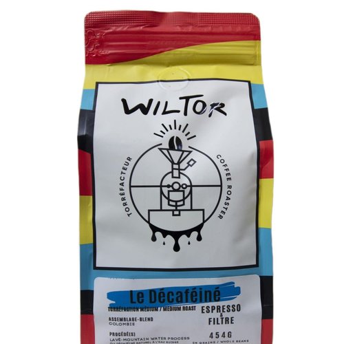 Decaféiné Colombie 454g |Wiltor café| 