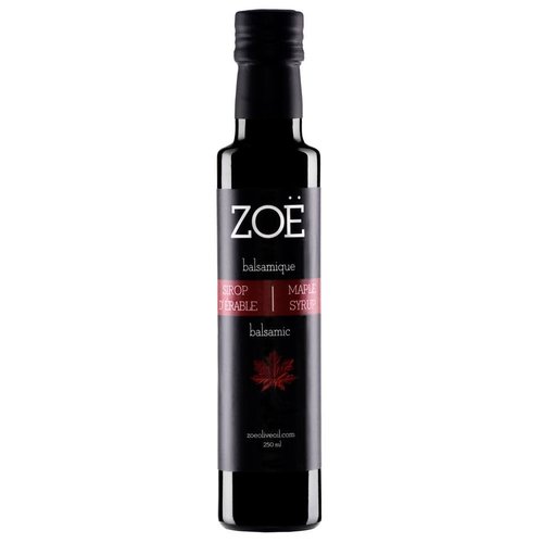 Vinaigre balsamique infusé à l'érable - Zoë - 250 ml 