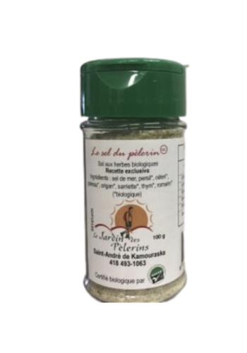 Sel aux herbes biologiques | Jardins des Pélerins 100g 