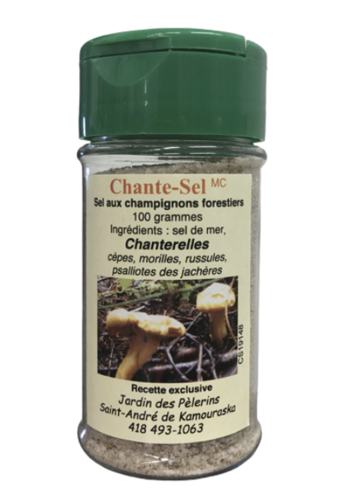 Chante-sel -Sel aux champignons forestiers | Jardin des Pélerins 100g 
