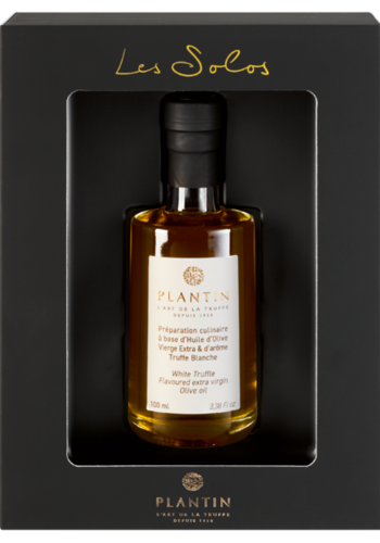 “Olive oil flavored with white truffle” box - Plantin 100ml 