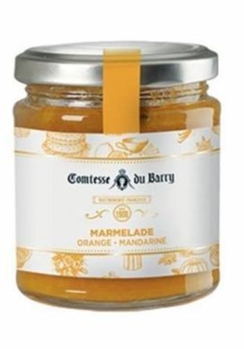 Mramelade orange-Mandarine des Pyrénées | Comtesse du Barry 220g 