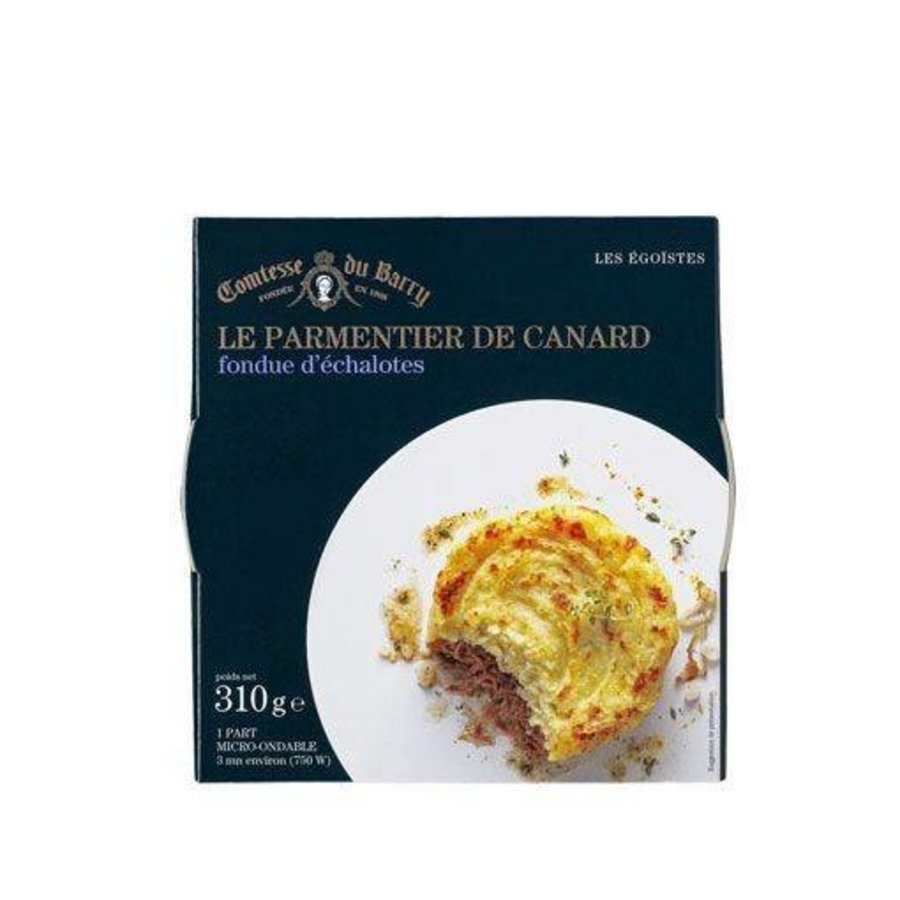 Le Parmentier de Canard fondue d'échalotes | Comtesse du Barry 310g