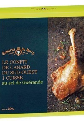 Confit de canard au sel de Guérande (2 cuisses) | Comtesse du Barry 650g 
