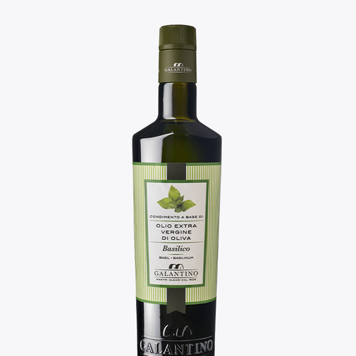 Huile d'olive au  Basilic  | Galantino | 500 ml 