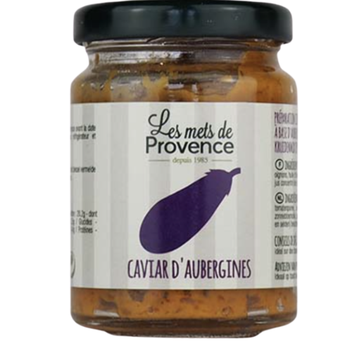 Caviar d'aubergine | Les Mets de Provence | 90g 