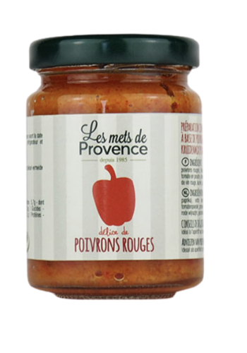 Caviar de Poivrons rouges | Les Mets de Provence | 90g 