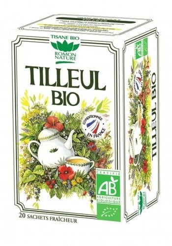 Tisane Bio Tilleul | Romon Nature | 20 sachets 