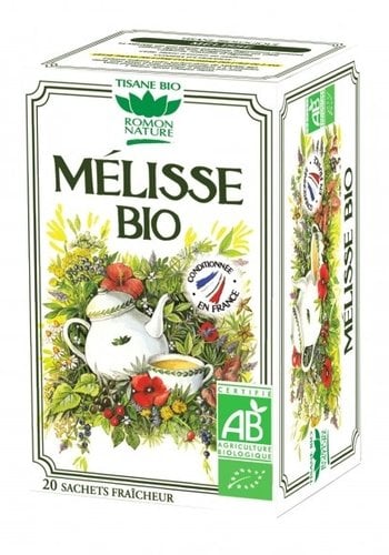 Tisane  Bio Melisse  | Romon Nature | 20 sachets 