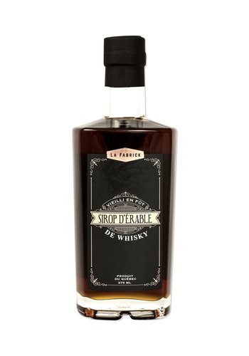 Sirop d'érable au whisky - La fabrick - 375ml 