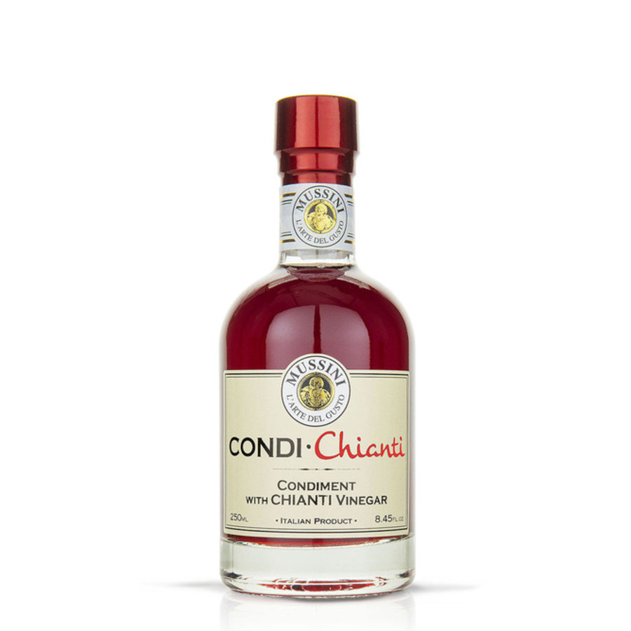 Condiment avec vinaigre de vin de Chianti | Mussini | 250ml