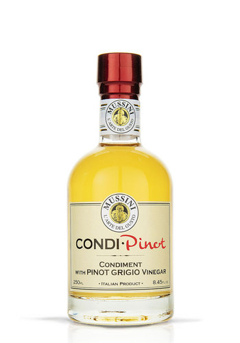 Condiment avec vinaigre de vin de Pinot Grigio IGT  | Mussini | 250ml 