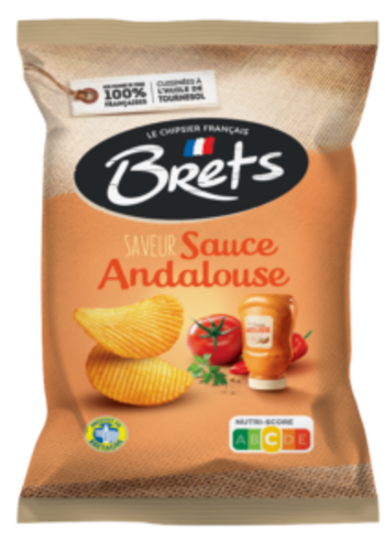 Andalusian sauce chips - Brets 125g 