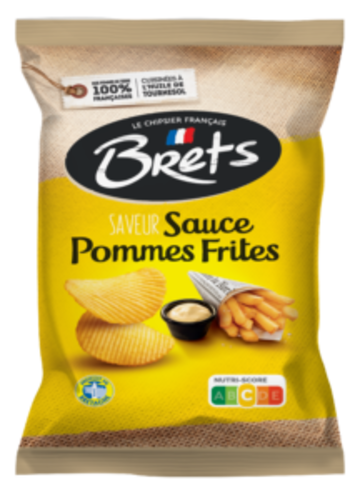 French fries sauce chips - Brets 125g 