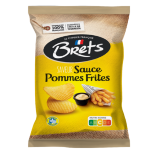 French fries sauce chips - Brets 125g 