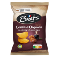 Onion confit chips with balsamic vinegar - Brets 125g