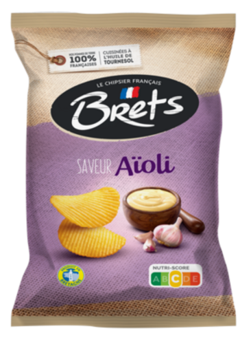 Aioli chips - Brets 125g 