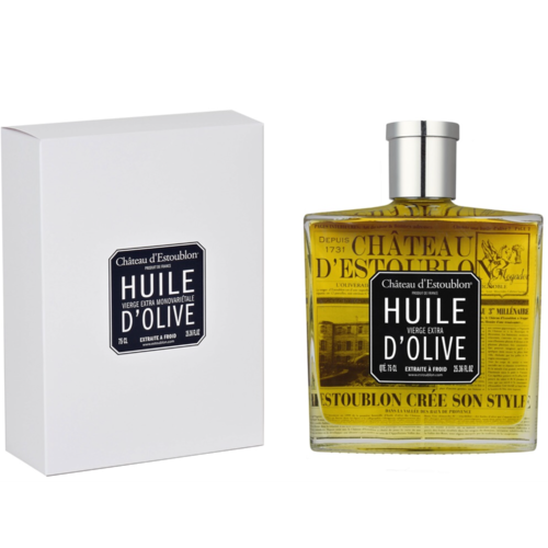 Huile d'olive extra vierge | Flacon Couture | Château d'Estoublon |  750 ml 