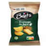 Jura cheese wavy potato chips - Brets 125g