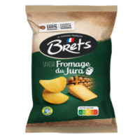 Croustilles ondulé fromage du Jura - Brets 125g