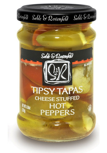 Tipsy Tapas au Piments forts Farcis au fromage | Sable & Rosenfeld | 265 ml 