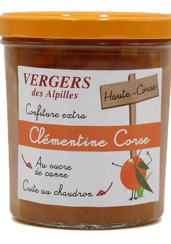 Confiture Clémentine de Corse | Vergers des Alpilles | 370g 