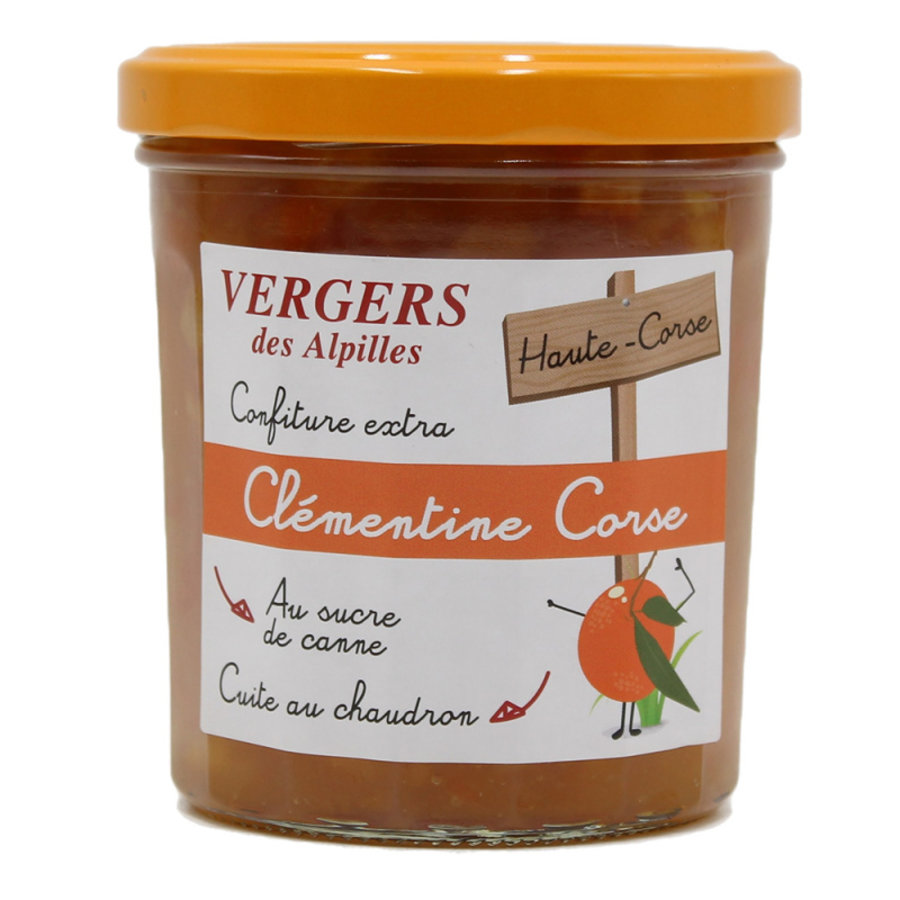 Confiture clémentine de Corse | Vergers des Alpilles | 370g