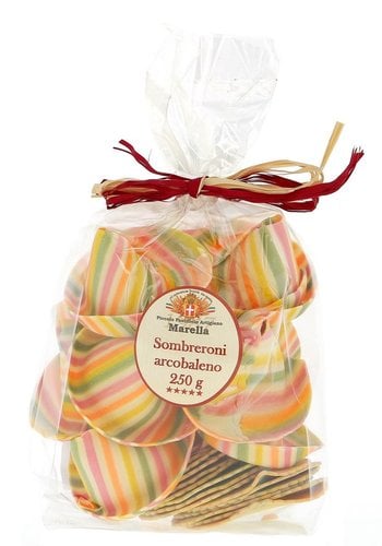 Pâtes Sombreroni Arcobaleno | Pasta marella | 250g 