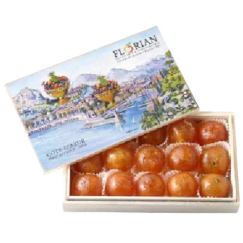 Candied Clementines (Wooden Box) - Confiserie Florian 450g 