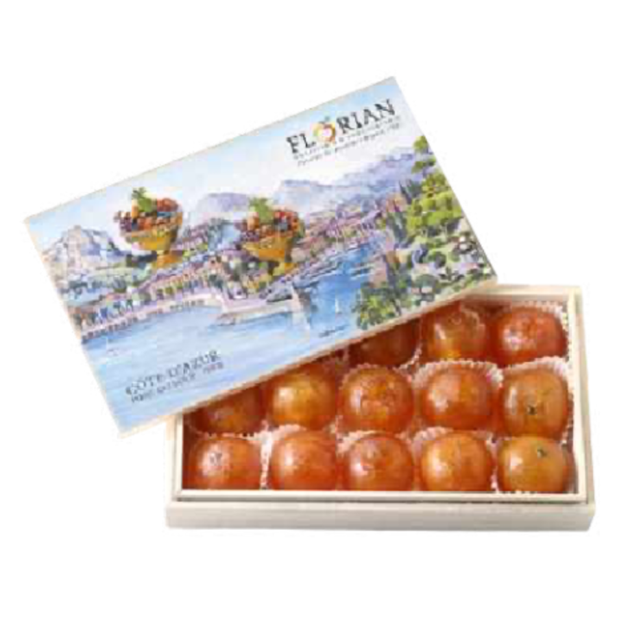 Candied Clementines (Wooden Box) - Confiserie Florian 450g