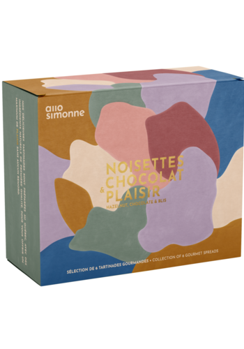 Coffret Noisettes chocolat & plaisir | Allo Simone | 6 x 100g 